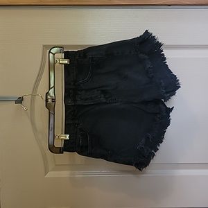 Wild Fable size 0 black jean shorts
